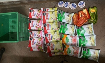 Imagen de la nota: Robaron 26 sachets de yogur en un supermercado y terminaron presos